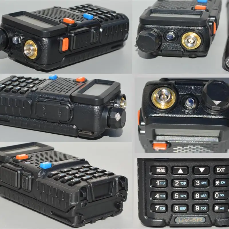 Baofeng-walkie-talkie UV-5R, estación de Radio CB profesional, transceptor Baofeng UV5R, 5W, VHF, UHF, portátil, UV 5R, para caza