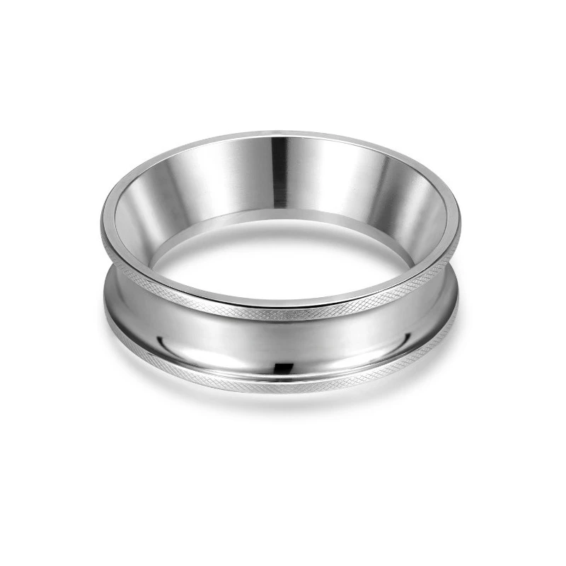 Suitable for 9barista stainless steel powder ring, wild card grooving fit version