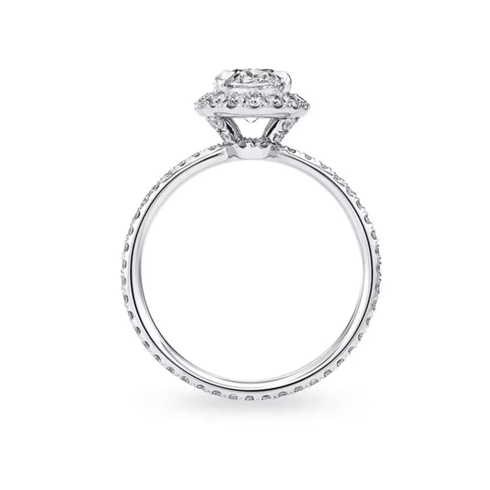 1-4ct OVAL D Color CVD Lab Grown Diamond Rings for Women 14K gold Proposal Wedding Bride Jewelry fashion jewelry wholesale ﻿