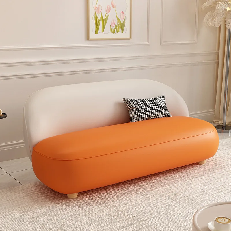 Decor Designer Living Room Sofas Floor Nordic Leather Couch Lazy Sofas Office Recliner Lounge Relaxing Divano Trendy Furniture