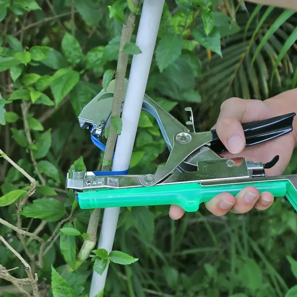 Machine à relier à la main avec 6 rouleaux de bandes et 1 boîte, appareil électronique pour lier les branches, vigne de raisin, pour 05/09/2018 Belle Vines