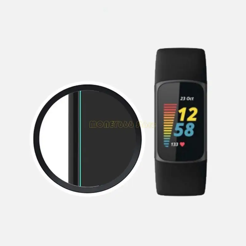 F62C, совместимый с платежным зарядом 5 Screen Protector 5 Pack Полное покрытие гибкая пленка TPU Clear Soft Anty-Scratch