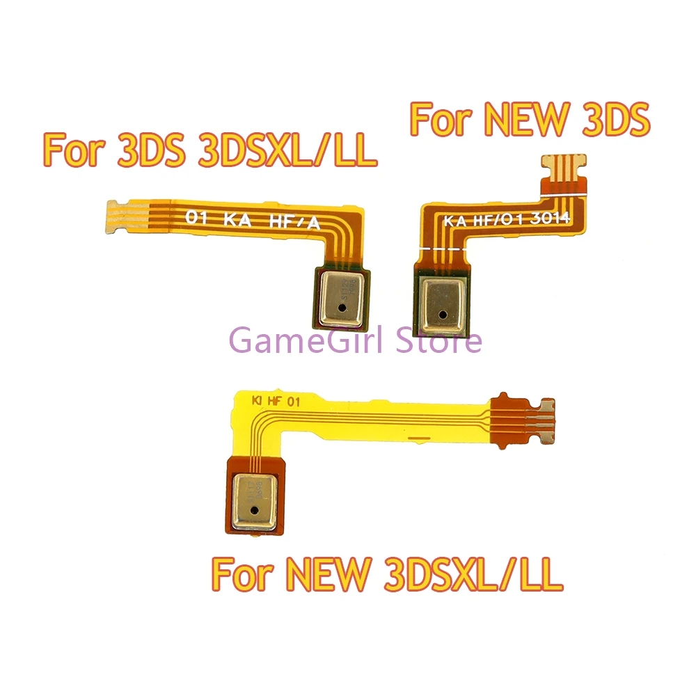 50pcs For 3DS 3DSXL NEW 3DS NEW 3DSXL Console Internal Original Mic Mricophone Flex Ribbon Cable Replacement