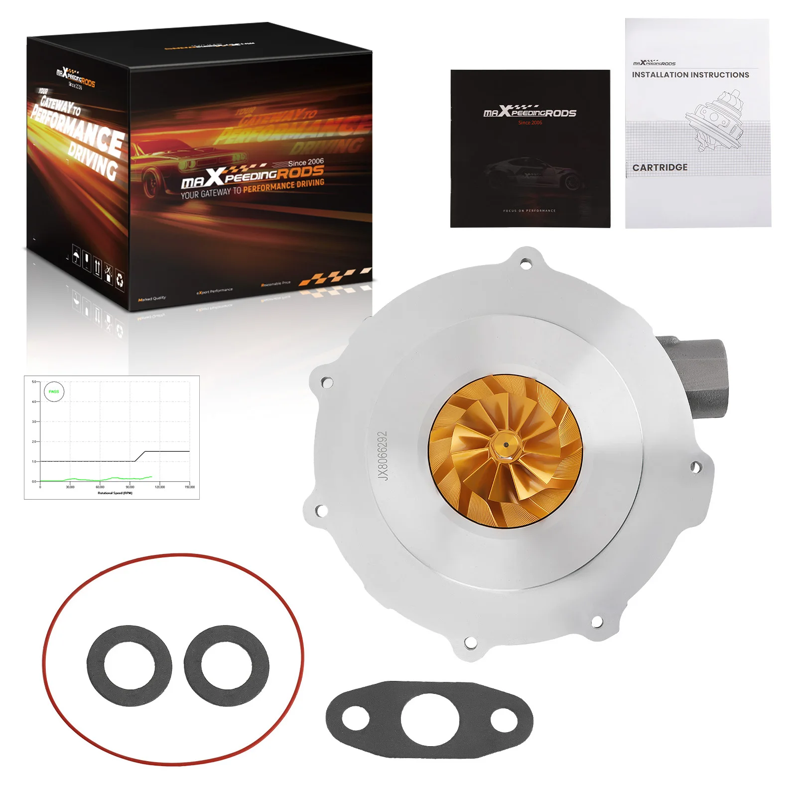 

GT3788VA Billet Turbo Cartridge For GMC Chevy 6.6L Duramax LGH 12642314 12642129