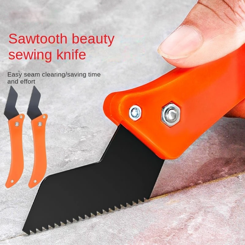 Pointing Knife, Ceramic Tile Beautiful Seam Clearing, Decoration Cleaning, Spattering Knife, Construction Tool Groover Tile Tool