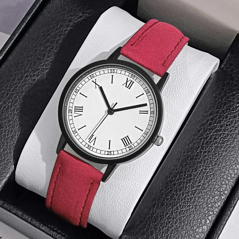 Montre-bracelet à quartz en cuir pour femme, montres décontractées pour femme, horloge de luxe