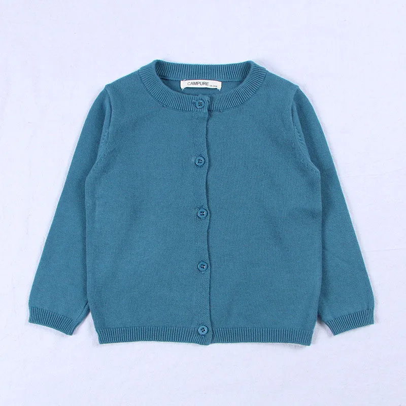 Boys Girls Knitting Sweaters Kids Cardigans Solid O-Neck Spring Autumn Sweater Baby Kids Cardigans Coat Childrens Clothing 1-7Y