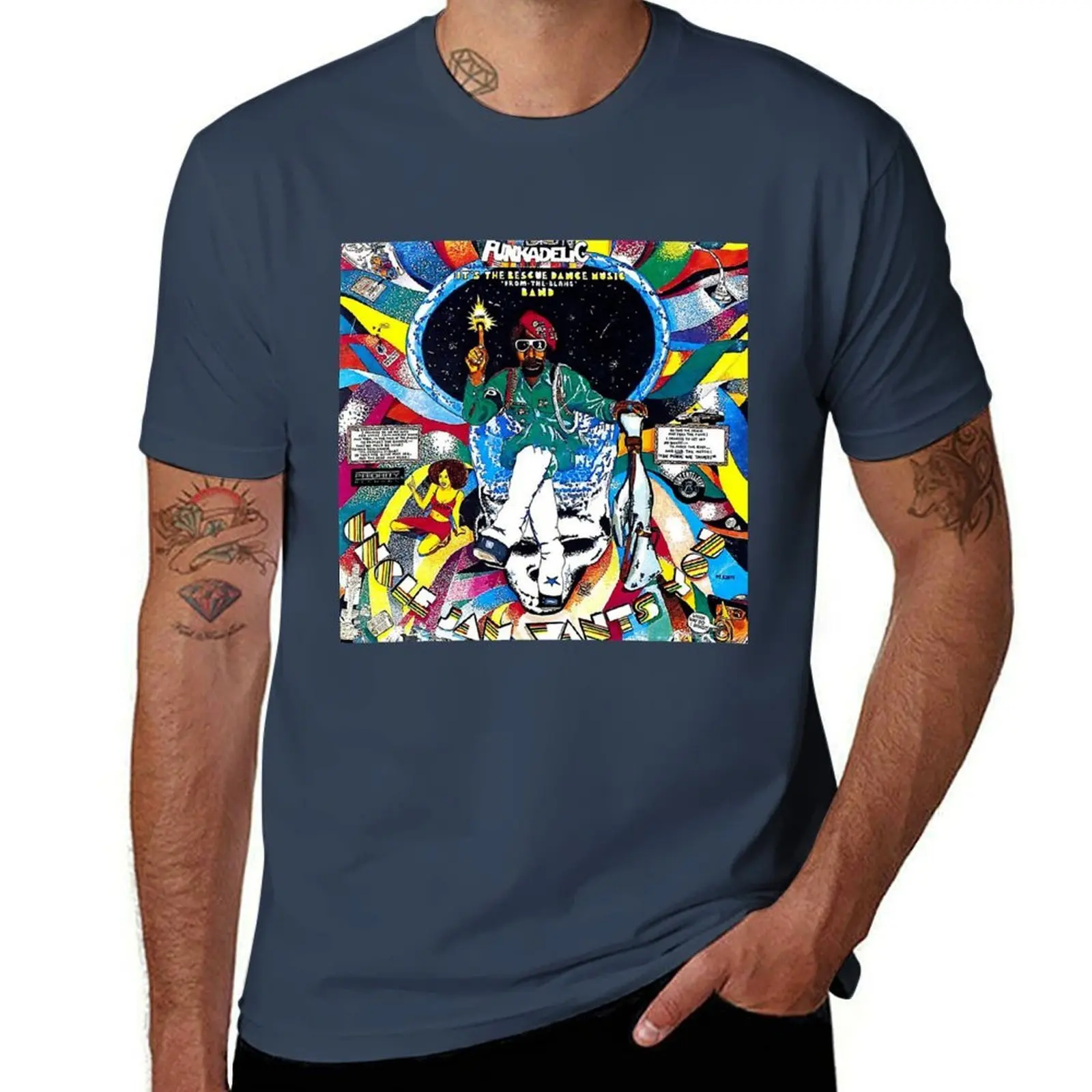 UNCLE JAM WANTS YOU Funk Rock Poster Funkadelic camiseta hombres 100% algodón marca de lujo anime camisetas para hombre Camiseta