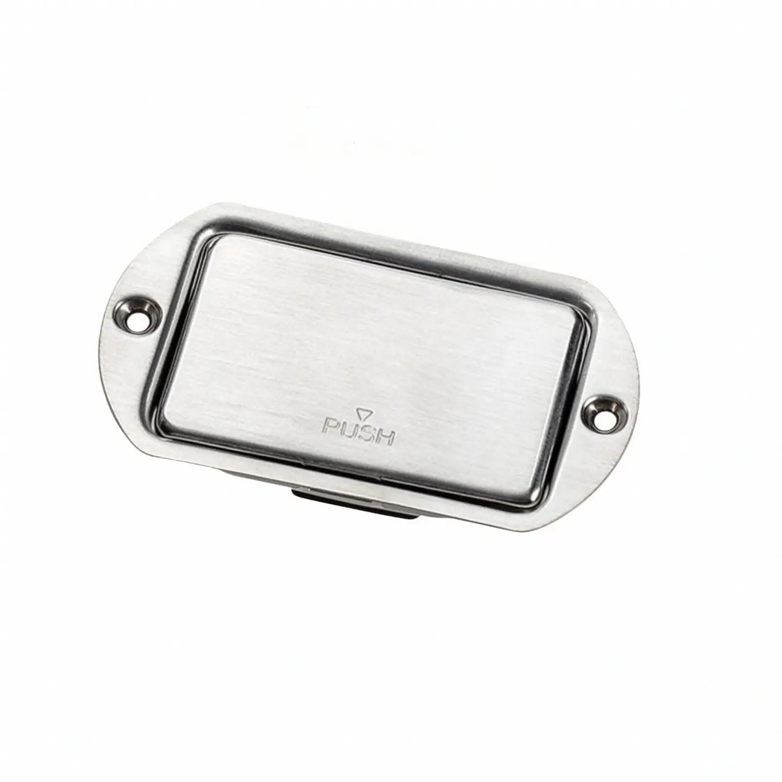 Guitar Cavity Cover Industrial Holder Stainless Steel Push Open Compartment for Rigid Case Electric Guitar
