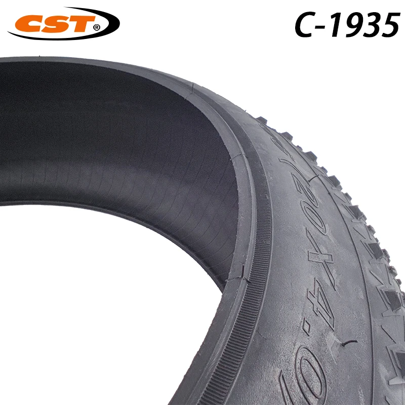 CST 20x4.0 Fat Tire Electric Snowmobile Beach Bicycle Tire for MTB Off-Road Bike Front Rear Wheel Anti-Slip Fat Tire C-1935/1752