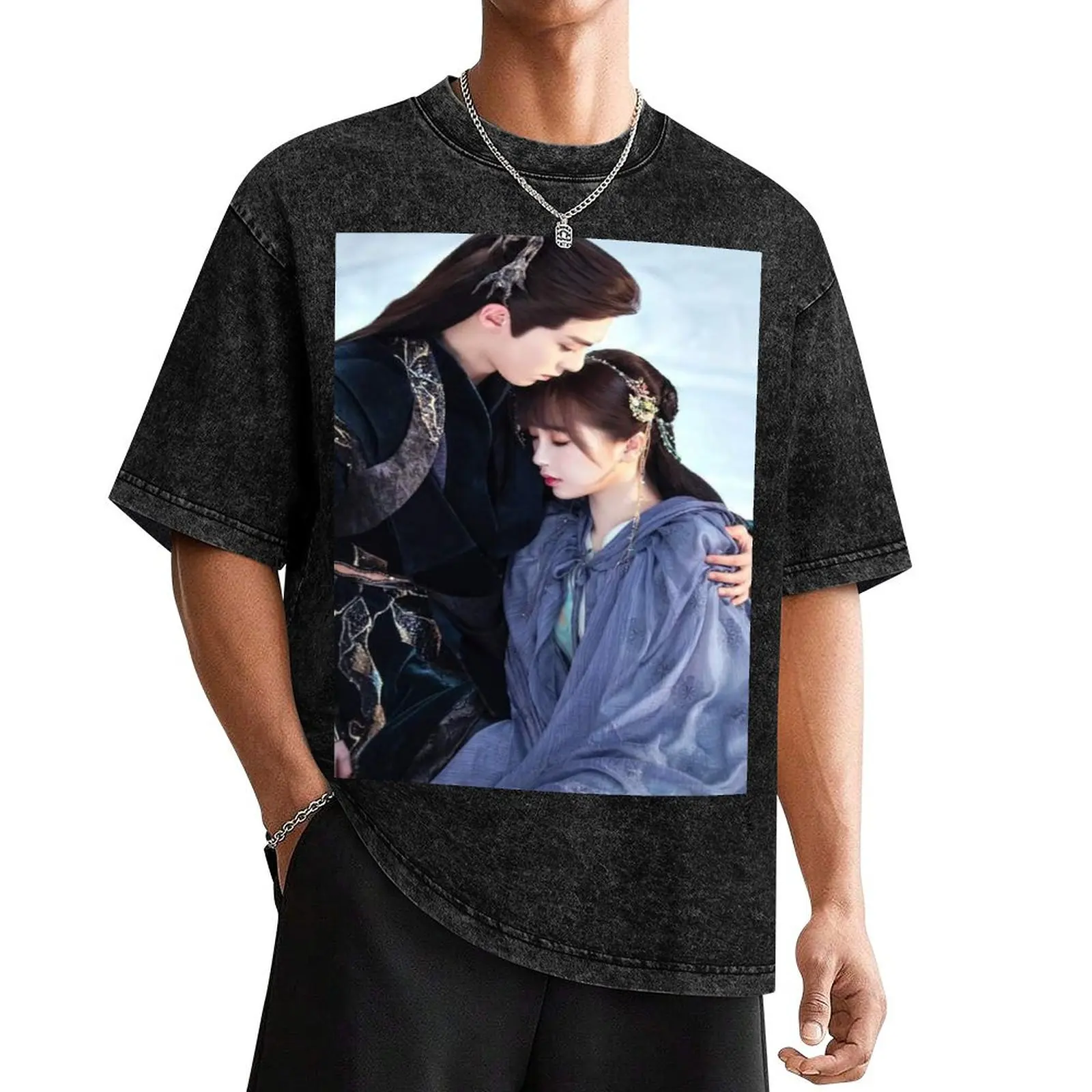 

Love Between Fairy and Devil (2022) T-Shirt quick-drying cotton graphic tees Blouse new edition men t shirts