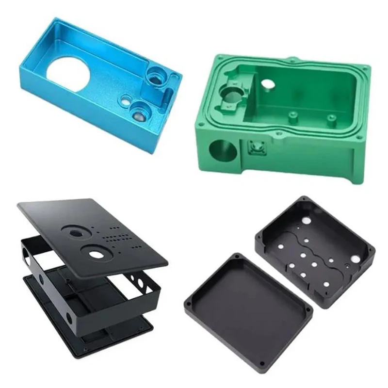 Customized High-Precision Aluminum Alloy Electrical Box Junction Box Shell Anodizing Processing Service