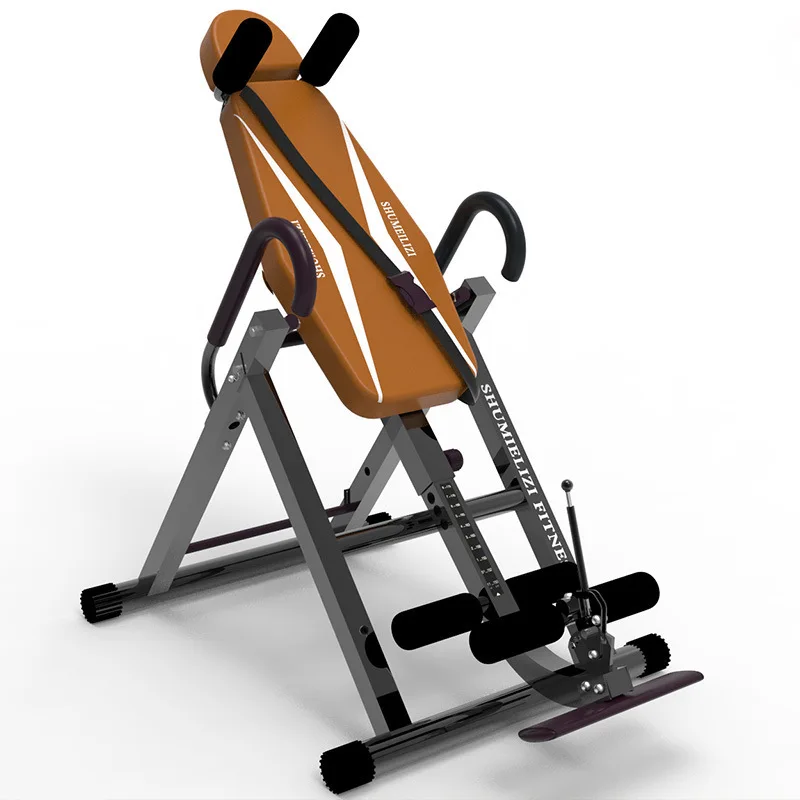 طاولة انعكاس جديدة شديدة التحمل مع مسند رأس قابل للتعديل وآلة نقالة الظهر للحزام الواقي لعلاج تخفيف آلام الظهر