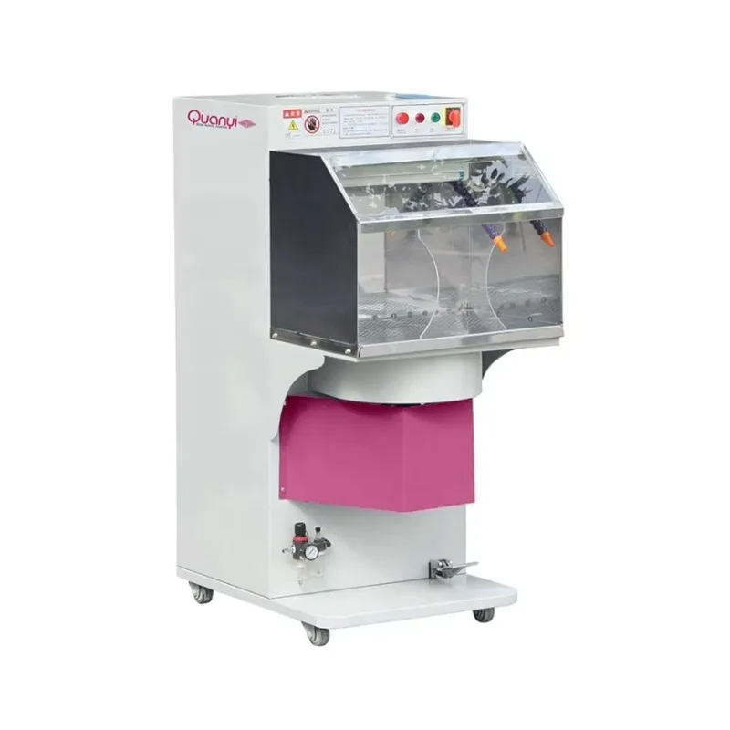 

QUANYI Brand New Silent Type Shoe Outsole Grinding Roughing Machine Dust Collector Essential Shoemaking Machinery for Footwear