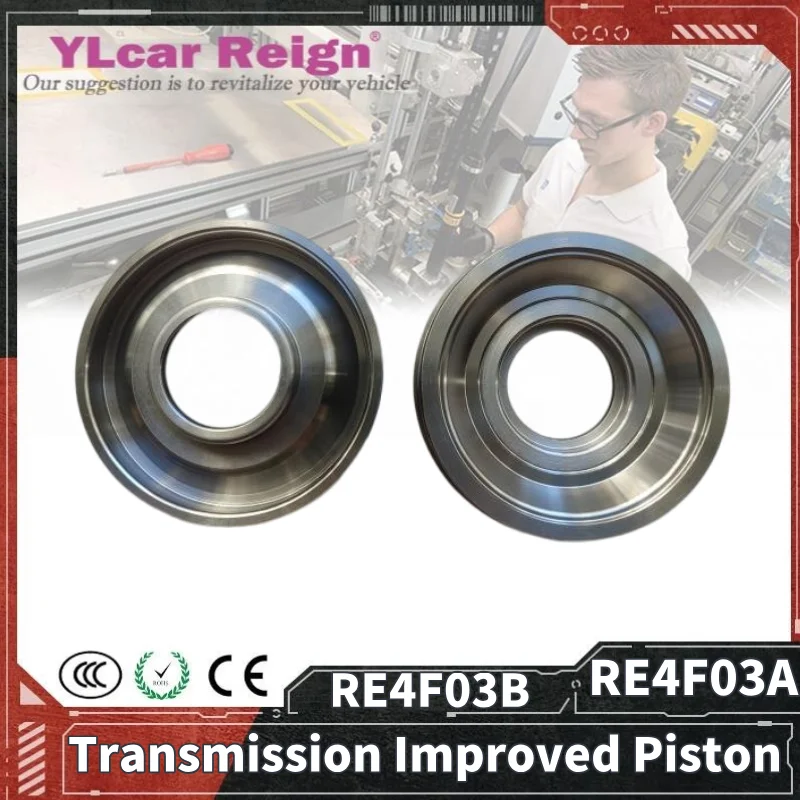 

RE4F03A RE4F03B Automatic Transmission Iron Piston Kit 03B Input Drum Improved Piston For Nissan Repair Kit Piston Car Accessory