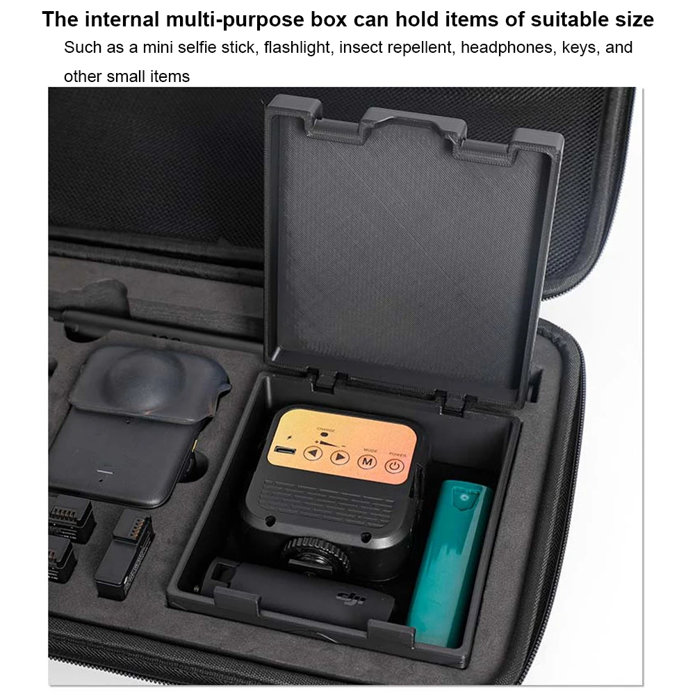 

Carrying Case for DJI Osmo 360, Hardshell Storage Bag Waterproof Travel Case Bag Large Capacity Storage Bag Camera Accessories