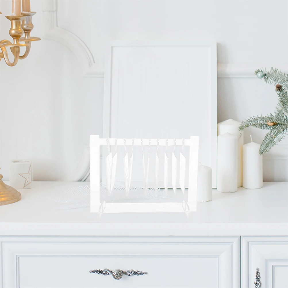 

2 комплекта акриловой прозрачной доски для демонстрации ногтей, накладные кончики ногтей, подставка для образцов, прозрачный съемный держатель для организации маникюра в салоне