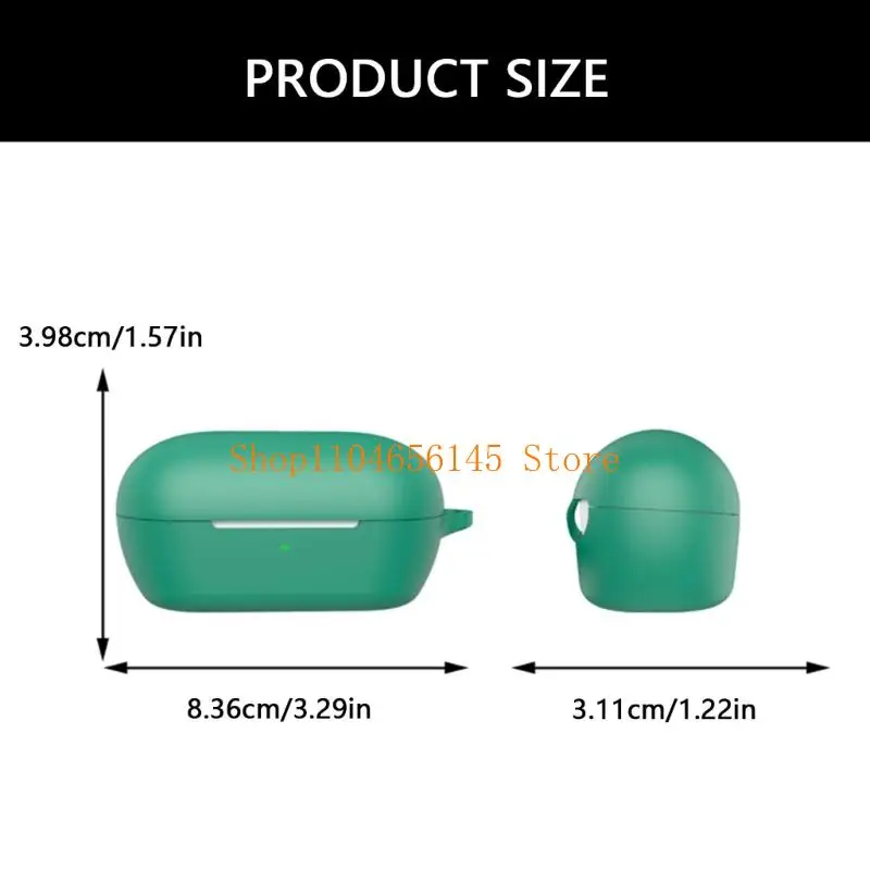 5asd Earbud Flexible Enclosure Housing Antiscratch Dustproof Cover Shell for WF-C710N