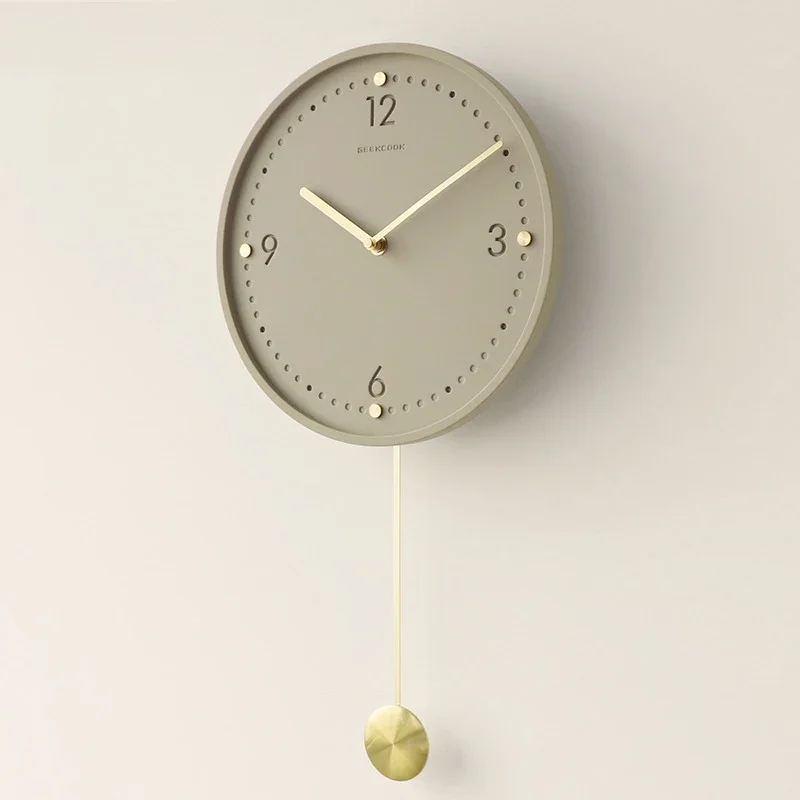 Minimalist Home Silent Wall Clocks Wall Decoration Light Luxury Wall Clock Reloj Pared Home