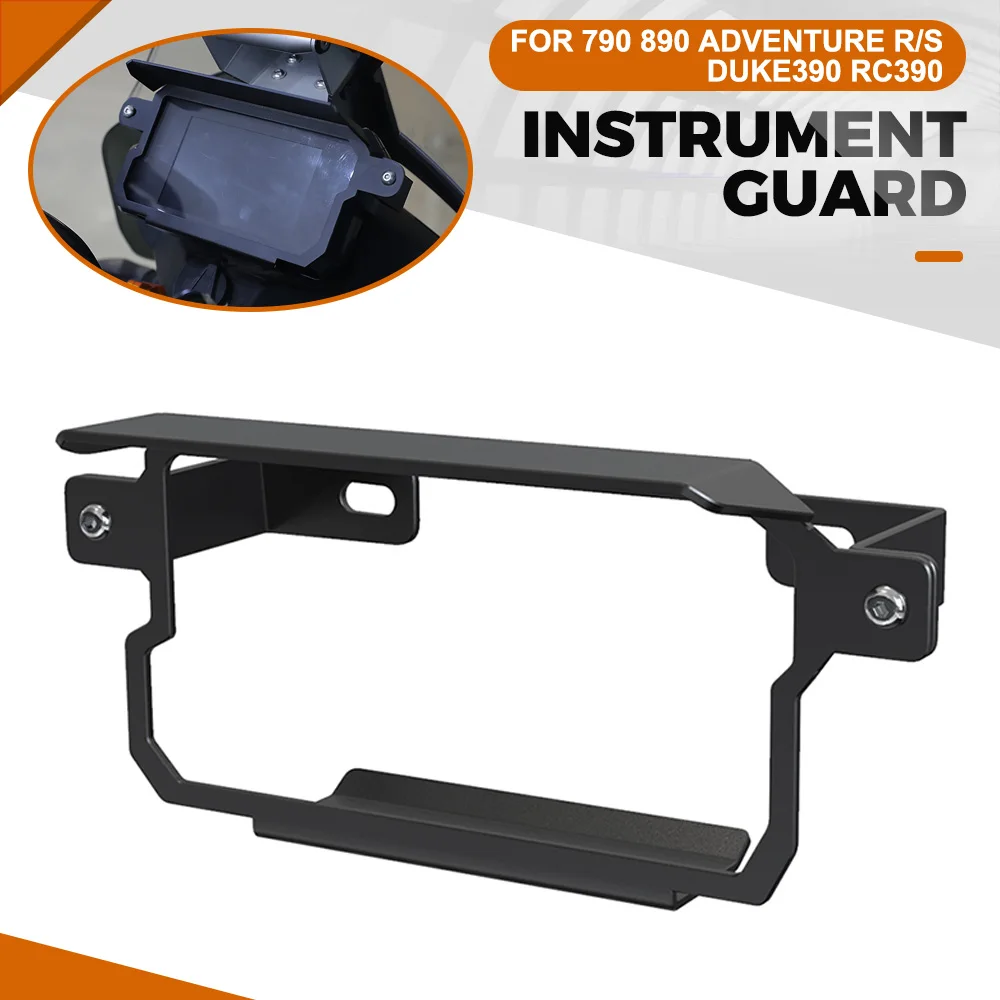 For  790 890 Adventure R/S 2019-2023 2022 2021 2020 TFT Display Anti-theft Frame Screen Sun Visor Guard Parts DUKE390 RC390