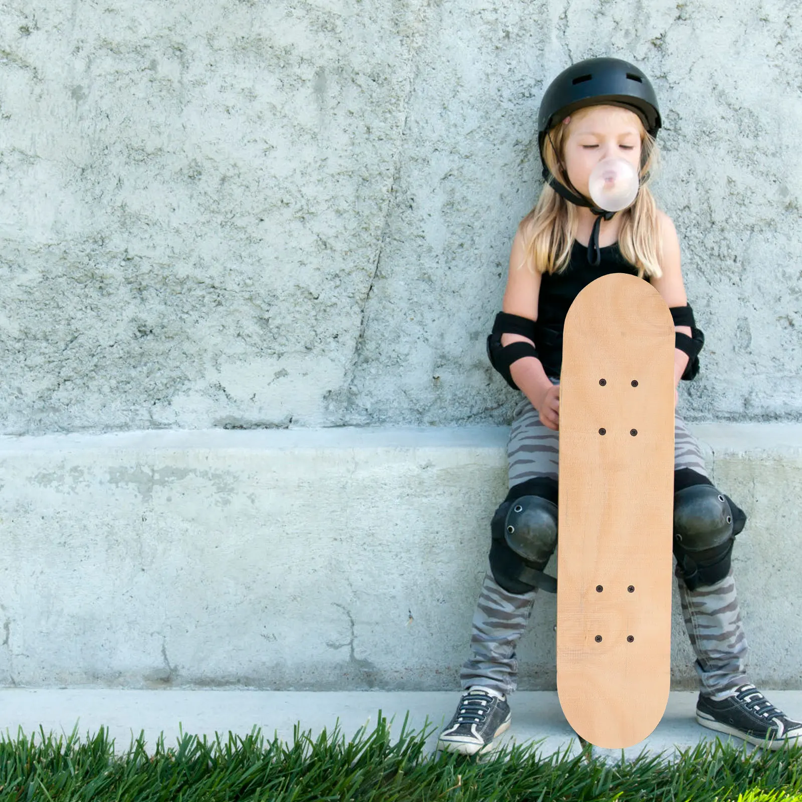

1pc DIY Graffiti Blank Unfinished for Wood Blank Skateboard Deck Skateboard Deck Kids Adults Easy Customization Gifts