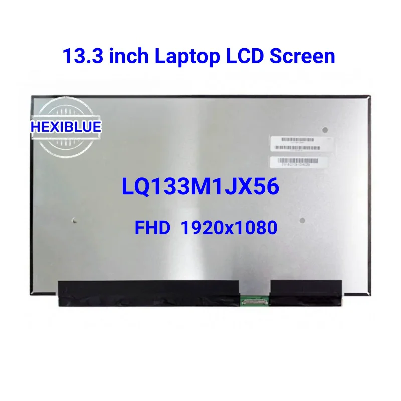 

13.3'' LQ133M1JX56 Laptop LCD Screen Display Panel Matrix Replacement FHD 1920x1080 30Pins