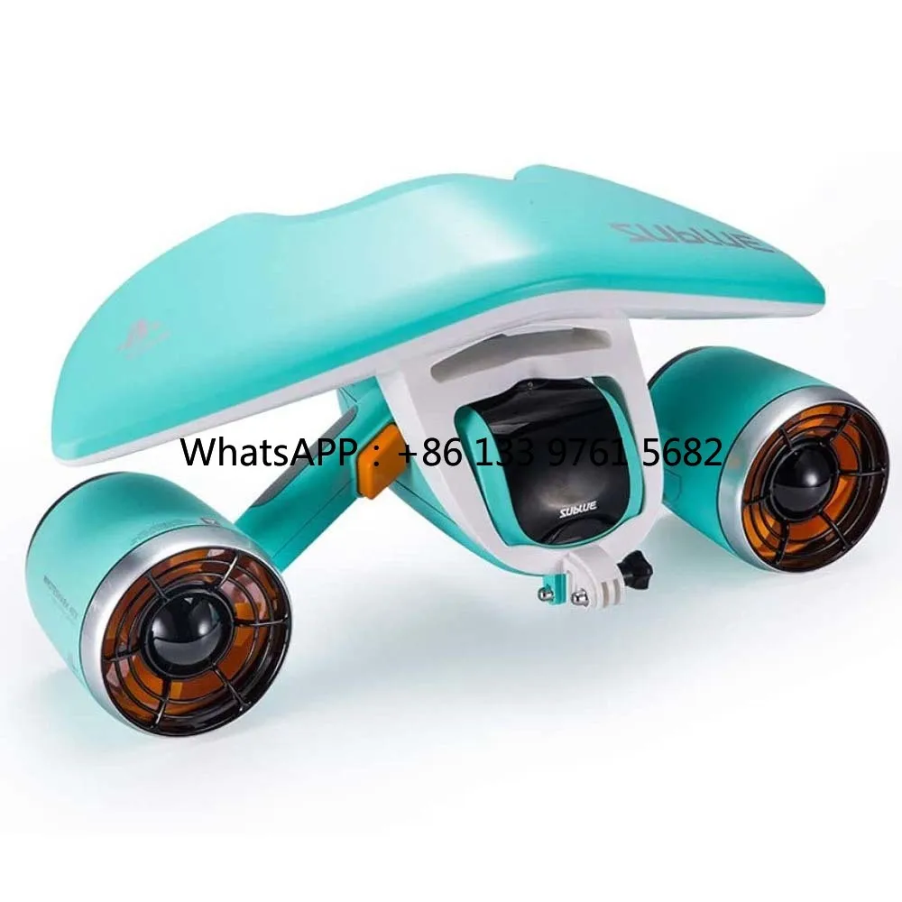 2025 Vendita caldaScooter subacqueo con montaggio ad azione Doppio motore 40M impermeabile per sport acquatici Scuba Diving Pool