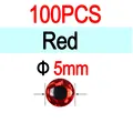 5mm Red 100pcs