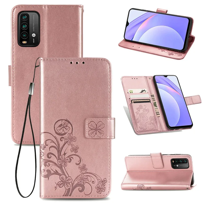 

Leather Flip Case For Xiaomi Redmi 10C 9C NFC 9 9A 9AT 9T 10A Note 9 10 10S 11S 11 Pro 4G 5G Poco X3 Pro F3 M3 GT Wallet Cover