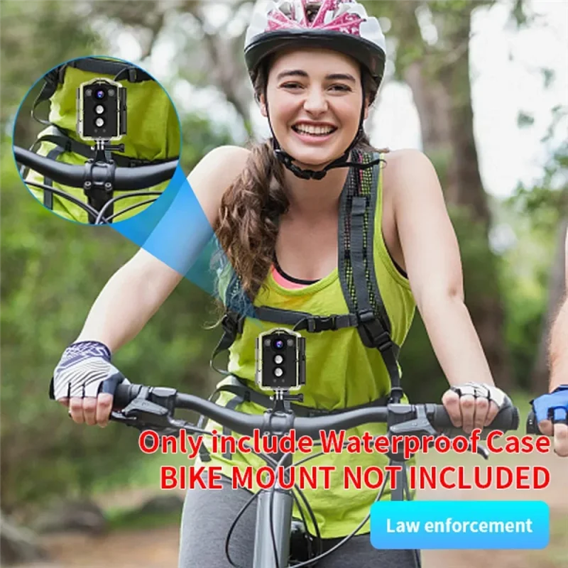 ABSQ-كاميرا يمكن حملها بالجسم للرؤية الليلية كاميرا عمل صغيرة كاميرا فيديو مقاومة للماء