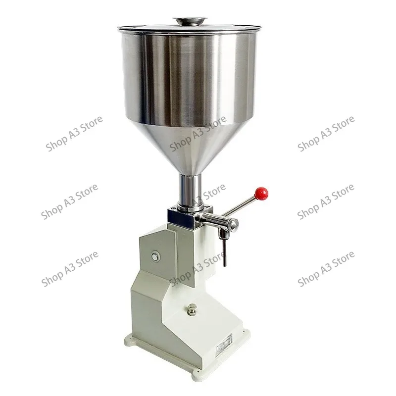 A03 Manual Quantitative Paste Filling Machine, Small Filler for Cosmetics, Essential Oil, Honey, Chocolate & Jam