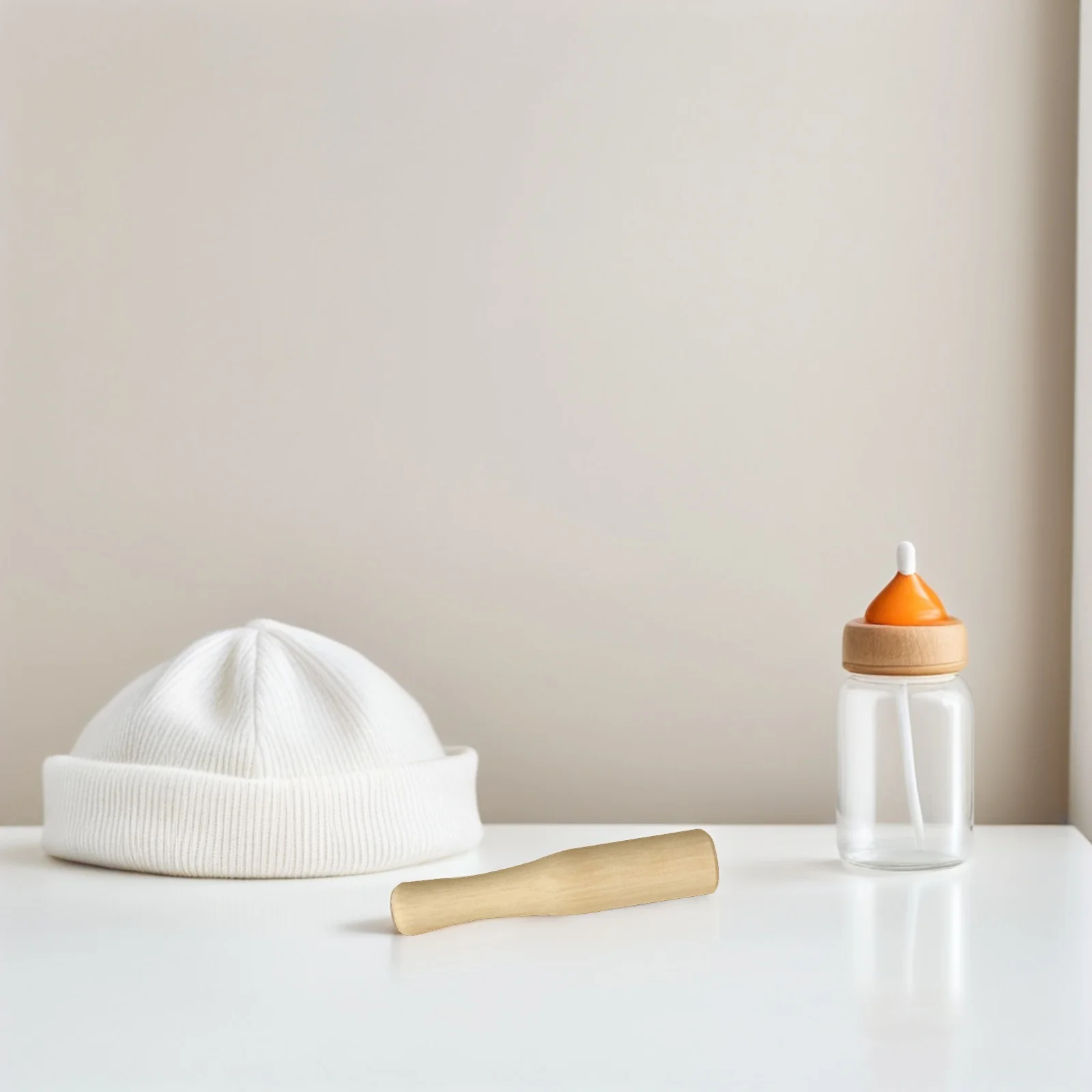 

Unvarnished Wooden Food Muddler Natural Wood Pestle Long Handle Ergonomic Design for Canning Sauces Pastes Jelly