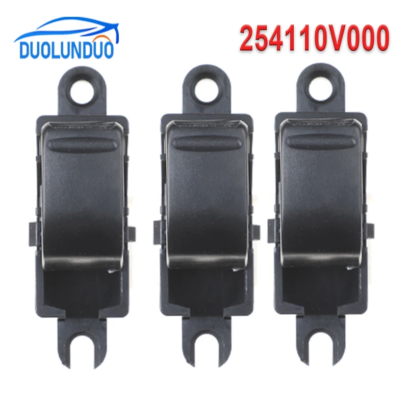 New Power window single switch 6pins Hight Quality 254110V000 25411-0V000 For Nissan X-Trail Terrano R20 Almera Tino 2000-2005