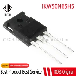 5PCS/Lot New IKW50N65H5 K50EH5 K50EEH5 K50H655 or IKW50N65F5 K50F655 50N65 TO-247 50A 650V Power IGBT transistor