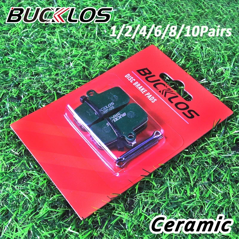 

BUCKLOS Bicycle Disc Brake Pads for Shimano D01S D03S Disk Brake N03A Bike Pad M8120 M7120 M810 Ceramic Resin Bike Brake Pads