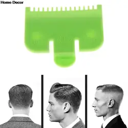 Green 1.5mm Professional Cutting Guide Comb Hair Clipper Cutting Tool Kit Accessories Limited Comb For Men Different Style 1PC