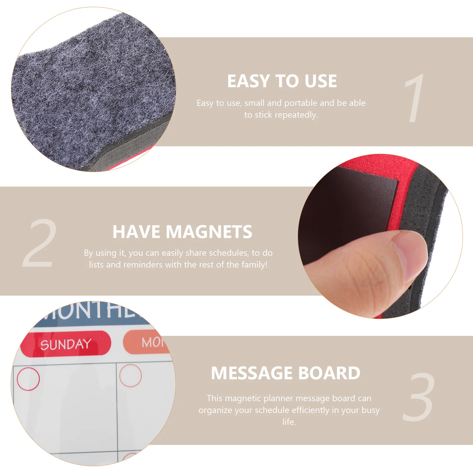 Kitchen Weekly Planner Sticker Refrigerator The Pet White Board for