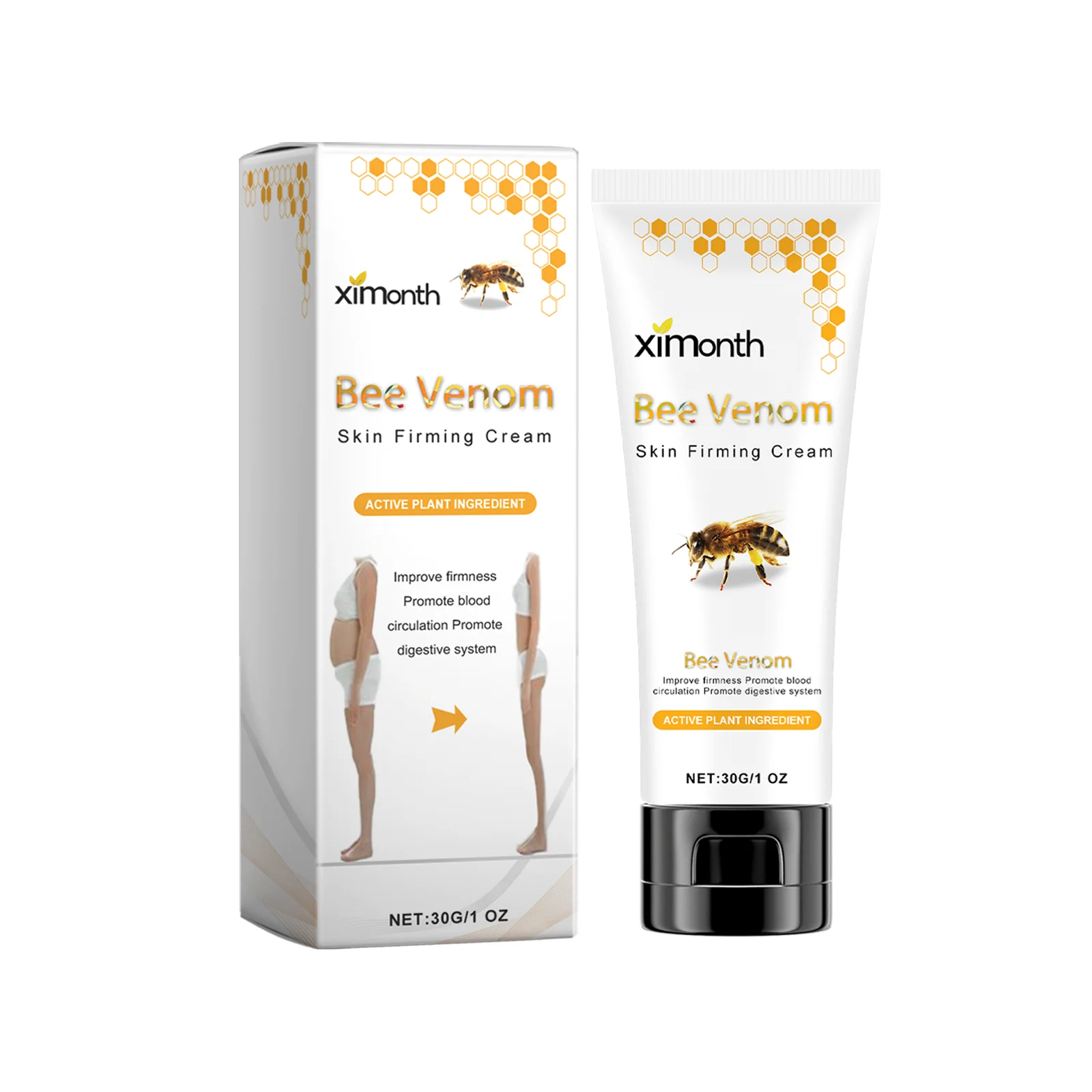 Skin care cream, firms and reduces fine lines, moisturizes and hydrates, improves skin condition, nourishing skincare cream