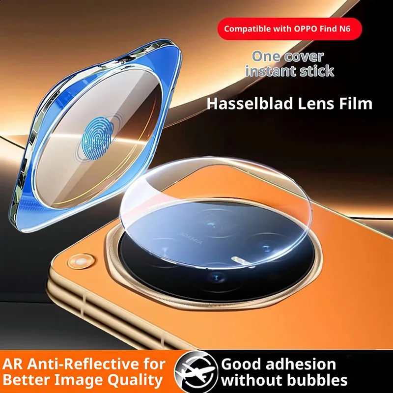 

Full Glue Camera Lens Protector for Oppo Find N6 Back Camera Protectors Film Glass for Find N6 Lens Cover Locator Installation