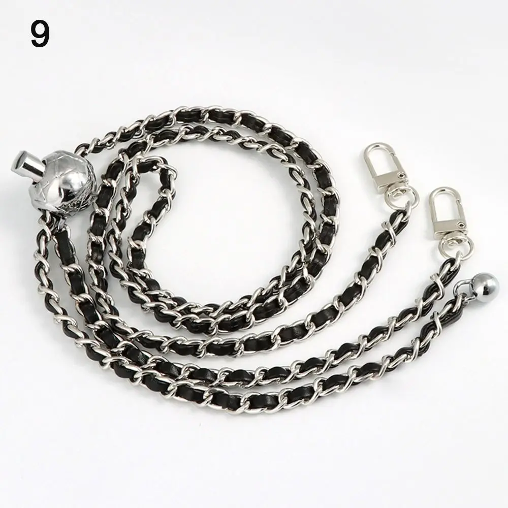 High-end Shoulder Strap Metal Adjustable Length Strap Non-fading Chain Golden Balls Chain Replacement Shoulder Strap