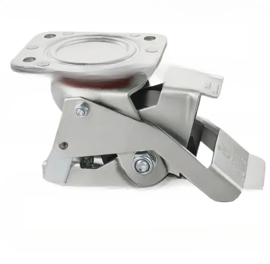 3 Inch Foot Type, Horizontal Adjustment Wheel, Lift Universal Wheel, with Brake
