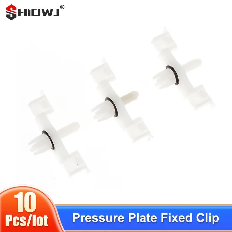 10Pcs Door Trim Strip Bar Threshold Pressure Plate Fixed Clip For VW Touareg Porsche Cayenne Plastic Auto Fasteners