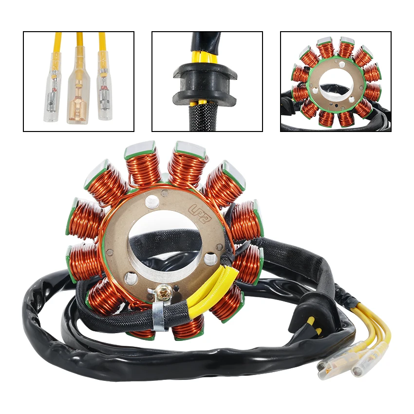 

Motorcycle Ignition Generator Stator Coil For Suzuki GS400 GS400C GS550E GS550L GS750 GS750N GS850 GS850G OEM:31401-45010