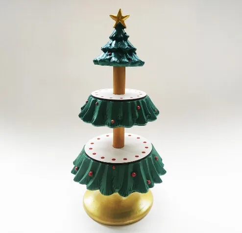 2026 New Christmas Snack Bowl Stand, Tree Dessert Table Fruit Tray Holder,Festive Food Serving Rack for Holiday Party Decor Home