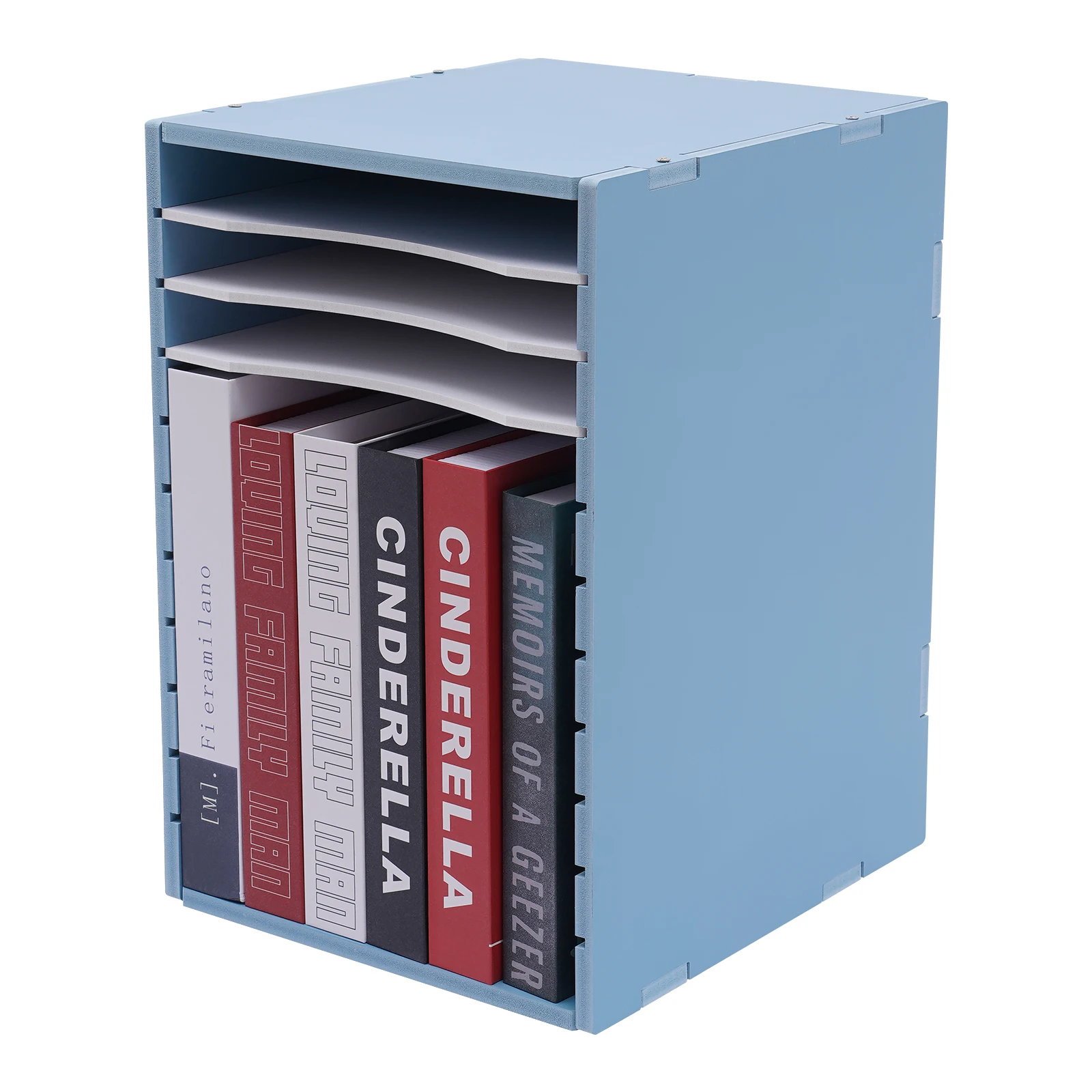 11-Layer Desktop File Organiser, High Load-Bearing Capacity, Moisture & Fireproof, Space-Saving Design for Neat Workspace