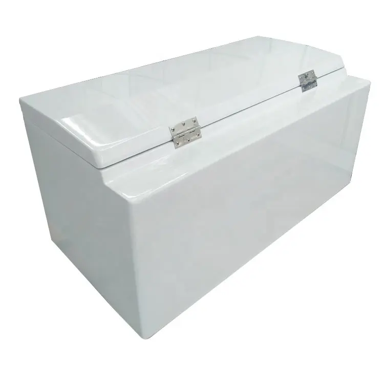 

Fiberglass Marine Pontoon Dock Storage Box Gelcoat Waterproof Fiberglass Product FRP Tool Boxes