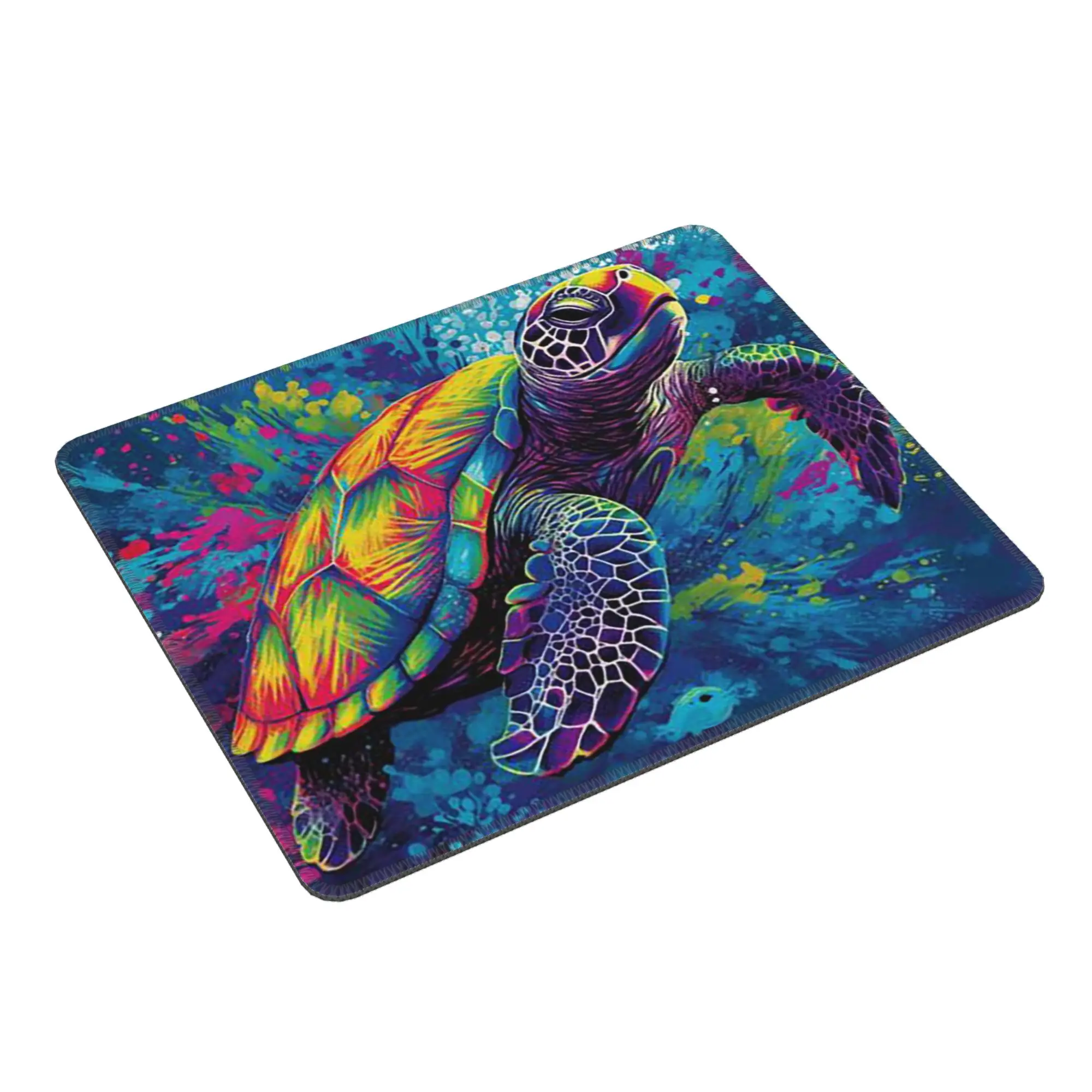 Vibrant Colour Ocean Turtle And Seaweed Mouse Pad Computer Keyboard Mouse Mat Gamer PC Laptop Desk Mat Office Table Mats