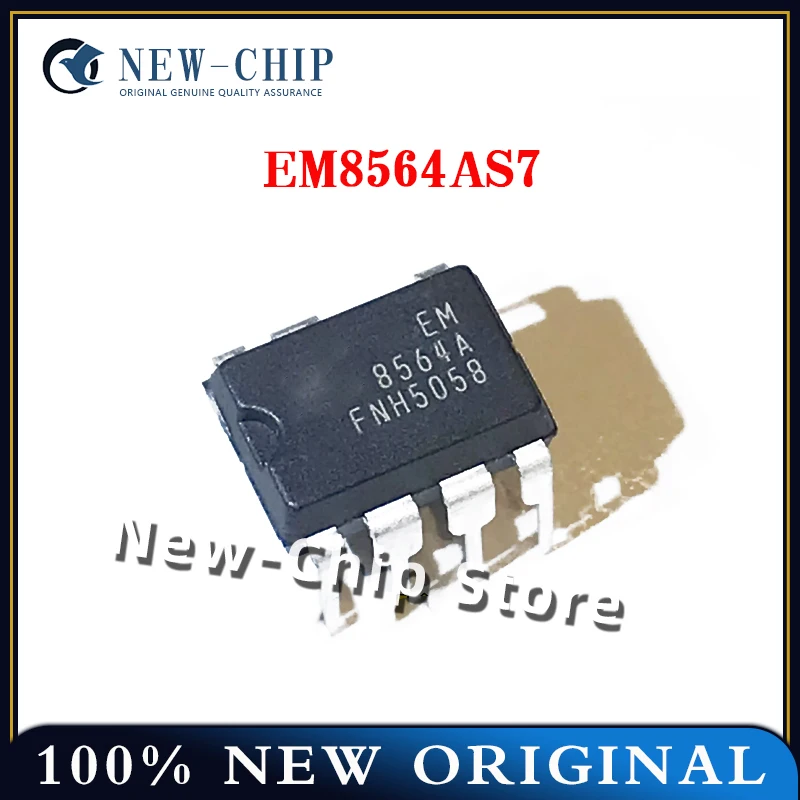 2PCS-10PCS/LOT  EM8564AS7  8564A   DIP-7   New original