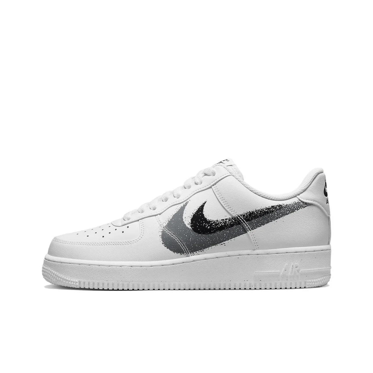 

Фарба-спрей Nike Air Force 1 Low '07 Swoosh White Black Grey FD0660-100