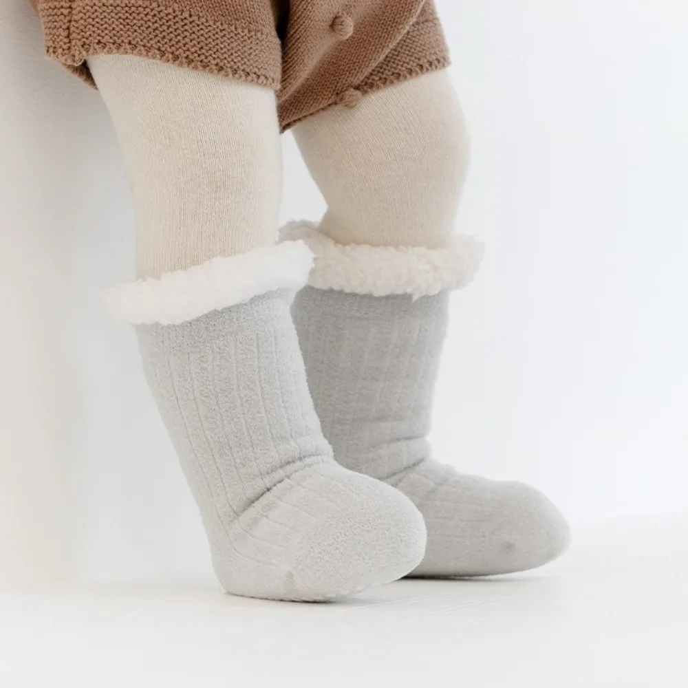 العظم الشتاء الصوف الطفل الجوارب غير الضغط أدوات الدفء منتصف العجل الجوارب فضفاضة المناسب زائد المخملية النوم الجوارب